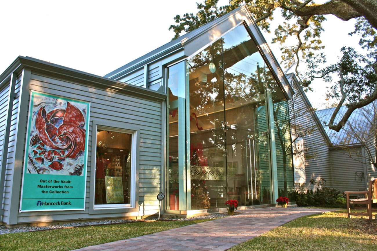 The Walter Anderson Museum of Art in downtown Ocean Springs Mississippi